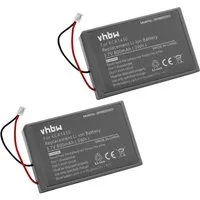 vhbw Akku passend für Sony PS4 Dualshock Controller V2 Controller (800 mAh, Akku Akku Li-Ion 800 mAh (3,7 V, 2 St), Leistungsfähige Austausch-Akkus für den Controller Ihrer Spielkonsole