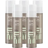 Wella Professionals Haargel EIMI Pearl Styler XXL 150ml Styling Gel mit starkem Halt & Glanz, Spar-Set, 5er-Pack