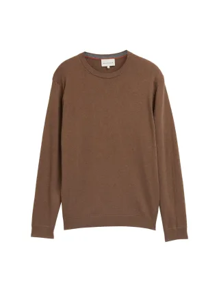 Tom Tailor - Strickpullover mit Kaschmir-Anteil dark taupe melange - Gr. - XXL