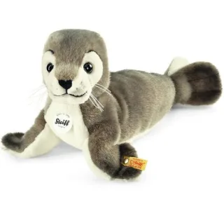 Steiff 063114 Robby Seehund 30cm grau/weiss