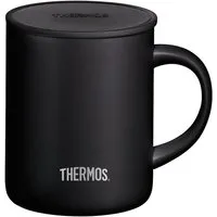 THERMOS Tasse Longlife, Edelstahl, doppelwandig, 0,35 Liter, mit Deckel