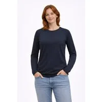 Skratta Longsleeve Langarm Shirt Damen Merino Mix Freizeit, Outdoor Longsleeve Arne