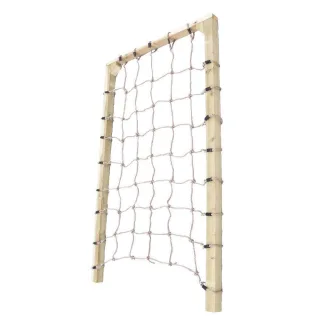 Kletternetz 200x150 cm Polypropylen - Wetterfestes Kletterseil mit 10 mm Seilstärke für Spielturm & Garten - Maximalbelastung 100 kg - Wickey