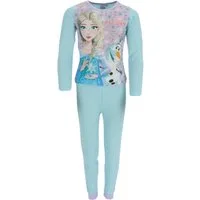 Disney Frozen Pyjama Kinder Schlafanzug Langarm Zweiteiler für Mädchen aus Baumwolle (2 tlg)