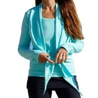 ESPARTO Yoga-Wickeljacke Wickelshirt Dhaara in Bio-Baumwolle variabel zu binden
