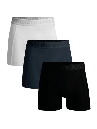 Muchachomalo Herren Bambus Boxer Shorts - 3er Pack - Herren Unterwäsche