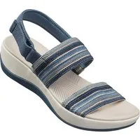 Clarks Sandale weiche und bequeme Passform, mit praktischem Klettverschluss