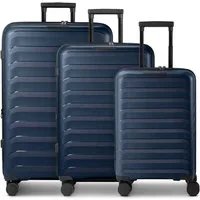 D&N Trolleyset Toronto, 4 Rollen, (3-teilig, 3 tlg), Polypropylen
