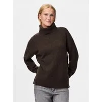 pieces Rollkragenpullover PCMALOU LS ROLLNECK KNIT NOOS BC