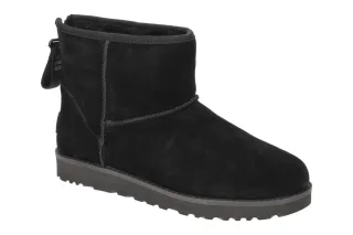 UGG 1122671 blk Damen Winterstiefel schwarz Teddy Fell Boots flach Rei?versch...