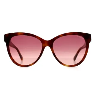 Moncler ML0283 52T havanna bordeaux Farbverlauf Sonnenbrille