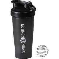 Sporttrend 24 Protein Shaker Shaker 600ml mit Eisenkugel