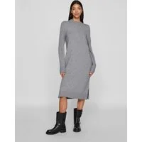 Vila Strickkleid VIRIL CREW NECK L/S MIDI DRESS - NOOS