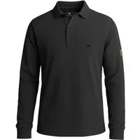 FORSBERG Poloshirt Langarm Poloshirt aus Baumwolle