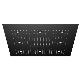 Steinberg Serie 390 Relax Rain Regenpaneel mit LED, 800 x 800 mm, 3-Strahlarten, mit 8 LED Lampen, m 390 6680 S