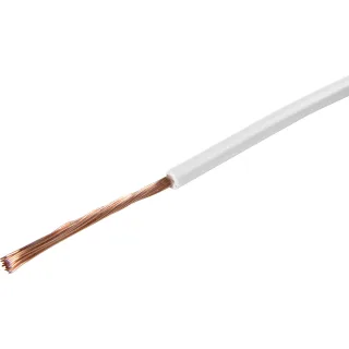 HERTH&BUSS Kabel, FLY, 1x 0,75mm², 50m weiß - 51275106001