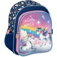 DERFORM Kinderrucksack Einhorn Unicorn Kinder Rucksack 28 cm Kindergarten Tasche (1-tlg)
