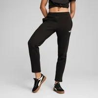 PUMA Trainingshose ESS SMALL NO 1 LOGO SWEATPANTS FL OP mit Eingrifftaschen, pflegeleicht, Regular Fit, mit Rippenbund