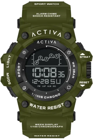 Invicta Digital ACW8082-033 Herrenuhr - Digitalwerk - ABS mit schwarzem Zifferblatt - 50 mm