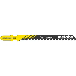 Metabo Stichsägeblätter fast wood 74 / 4,0 mm HCS - 623633000