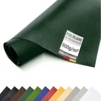 ANKO Planen Schutzplane LKW PVC Plane 600 g/m² Meterware Industrie Abdeckplane, Plane mit Gewebe Schutzplane hochwertig matt