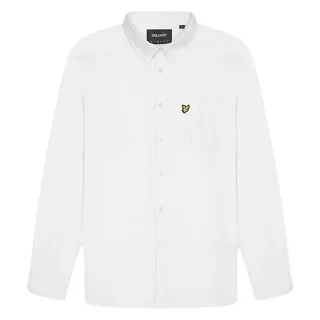 Lyle & Scott Weißes Langarmhemd