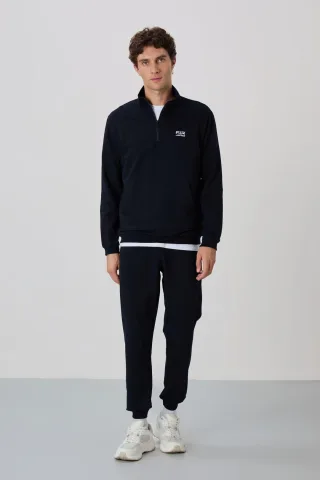 Herren Sweatshirt-Set mit Reißverschluss und Hose