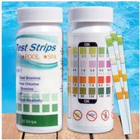 Hecht Pool-Wassertest pH-Wert Wassertester Chlor, Brom und Gesamtalkalität, 50 Stck, Premium-Wasseranalyse