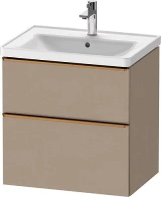 Duravit D-Neo Waschtischunterbau wandhängend Leinen Matt 634x452x625 mm - DE4354004750000 DE4354004750000