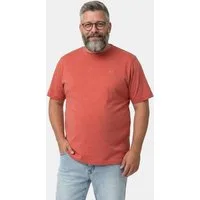 Men Plus T-Shirt T-Shirt Basic Halbarm Rundhals