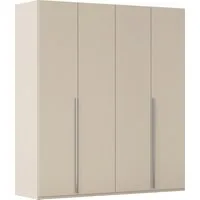 rauch Drehtürenschrank Kleiderschrank Schrank Garderobe Wäscheschrank BESTSELLER MONTCLAR (3 Ausstattungen BASIC/CLASSIC/PREMIUM (SOFT-CLOSE), Breiten 201-400 cm) Front in Glas/Hochglanz/Dekor/Grauspiegel in 5 Breiten MADE IN GERMANY