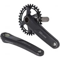 Shimano Fahrradkurbel SHIMANO DEORE FC-M5100 Kurbelgarnitur 175mm 32 Zähne - 10/11-fach MTB