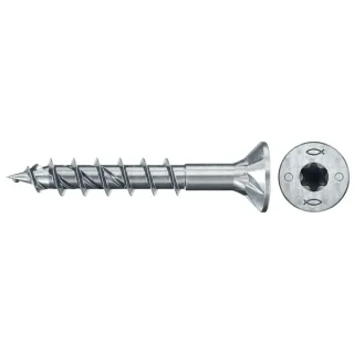 Fischer Spanplattenschraube 5,0x35 PowerFast FPF II CTP BC, Senkkopf, Innenstern TX. Teilgewinde - 670371