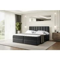 ALTDECOR Boxbett OTTA (Multipocket-Matratze H4, H3 Matratze Bonellfederung, Topper, Kopfteil)