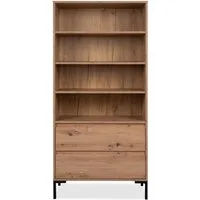 Finori Standregal, Dekor Artisan Oak B x H x T ca. 77,5 x 165 x 40 cm