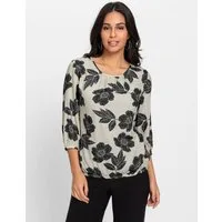 Witt Klassische Bluse Bluse 3/4-Arm