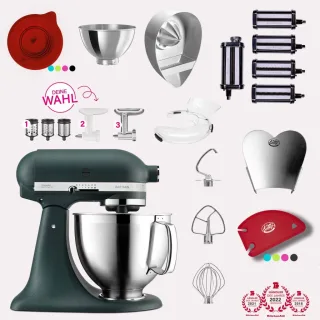 KitchenAid Artisan 4,8 Liter KSM185 Spar-Set Pasta Deluxe mit...