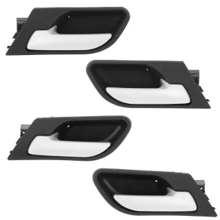 4x Türgriff Innen Silber LINKS + RECHTS VORNE / HINTEN für BMW X5 E53 1999-2006