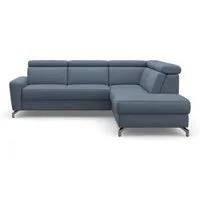 sit&more Ecksofa Scarlett L-Form, inklusive Kopfteilverstellung, wahlweise mit Bettfunktion, Bettkasten