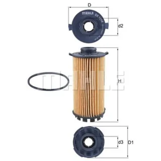 Mahle ?lfilter Porsche 718
