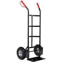 Stagecaptain Sackkarre Transportkarre bis 200 kg - Handkarre mit Luftreifen, (Carryboy, 1-St., praktischer Gefährte für Umzug oder Getränkekisten), Stabiler Metallrahmen und Sicherheits Haltegriffen