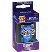 Funko Schlüsselanhänger KPop Demon Hunters POP! Vinyl Schlüsselanhänger 4 cm Derpy (1-tlg), niedlicher Schlüsselanhänger