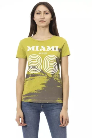 Miami 86 Grafik T-Shirt Kurzarm Rundhals