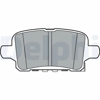 Delphi Bremsbel?ge hinten Opel Insignia B LP3372