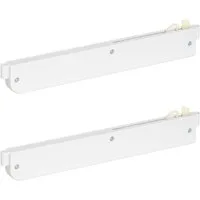 rauch Schwebetürselbsteinzug Soft-Close Zubehör Syncron-Schrank Türdämpfer, 2er-Set für 2-4-türige Rauch-Schwebetürenschränke Außentürendämpfer