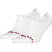 Tommy Hilfiger Füßlinge TH UNI TJ FOOTIE 2P ICONIC (2 Paar) Mit eingestricktem Flag-Label