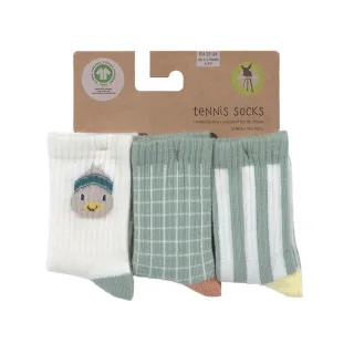 Lässig Tennissocken Bio Baumwolle 3er Set, Ente