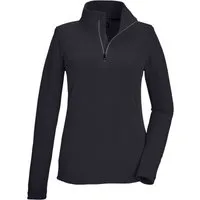 Killtec Fleeceshirt KSW 62 WMN FLC SHRT Fleeceshirt mit Stehkragen, Reißverschluss und Kinnschutz