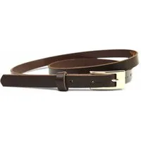 FRONHOFER Taillengürtel Damen Rindsleder schmal (1-St) 1,5 cm, vergoldet, fürs Kleid