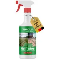ABACUS Nell Ultra Algenentferner, Grünbelagentferner, Flechtenentferner Grünbelagentferner (Bekannt aus QVC, [- Ergiebiges Konzentrat Selbsttätig mit Langzeitschutz)